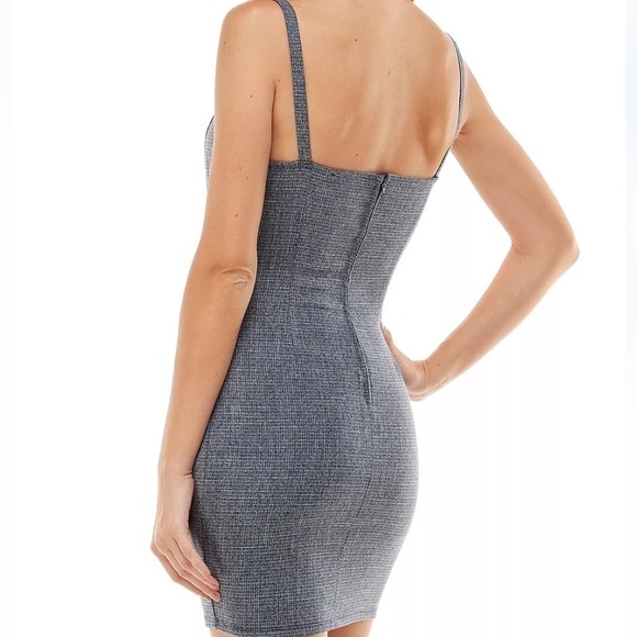 NWT CITY STUDIOS Juniors' 2-Piece Belted Jacket & Dress Set blue size 1 - Picture 7 of 13